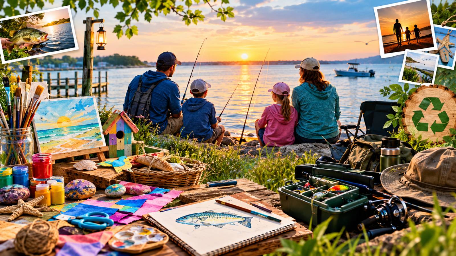 ArtThunderOnTheGulf: Family, Fishing, Crafts, Art, and Outdoor Living